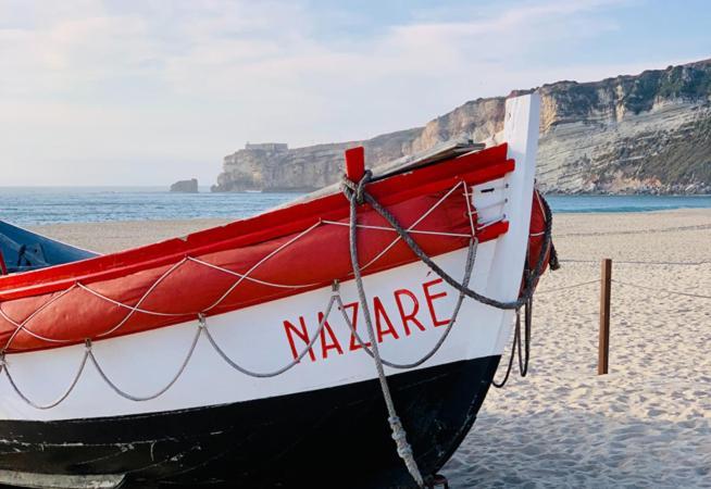 Ocean Lookout Apartment Nazare Bagian luar foto